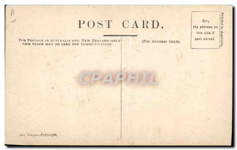 Victoria — allegorische Darstellung — Verlag E. Diegosa - Rückseite