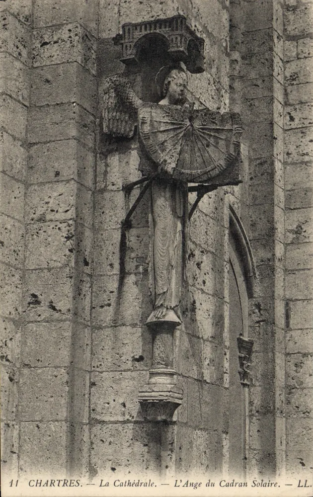 Chartres — Der Engel des Sonnenuhrs — LL - Vorderseite