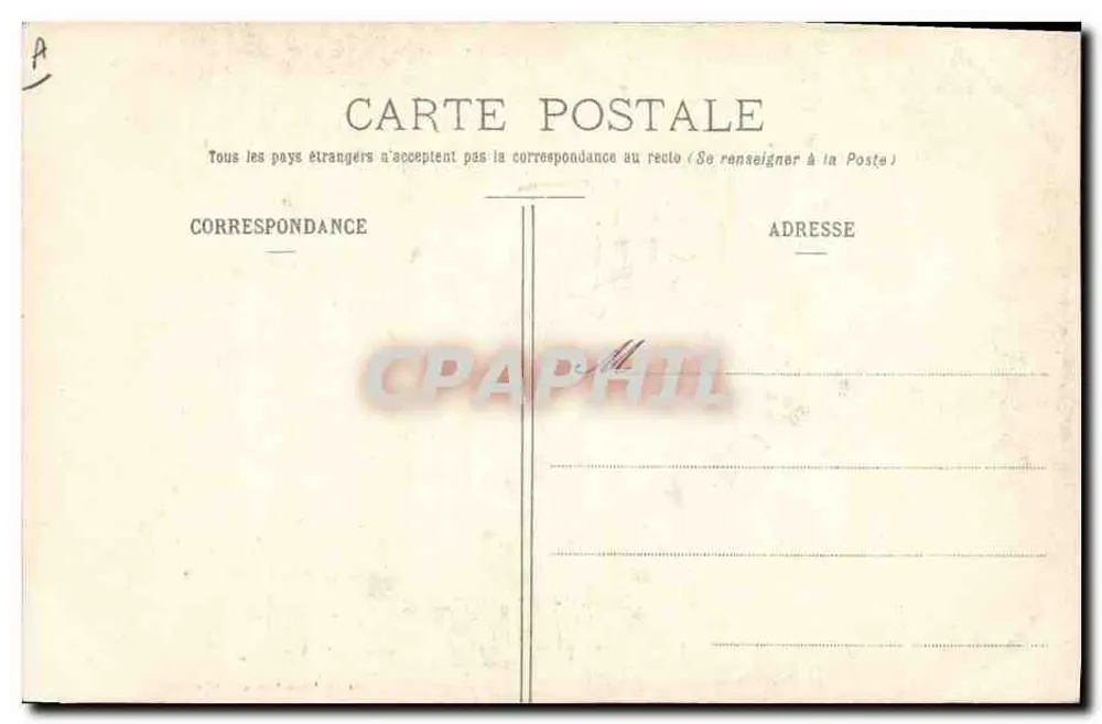 No Pays Creusois — Mulher carregando um cesto de grama para seus coelhos — A. de Nassac, editora Gudret, n° 979 - Verso
