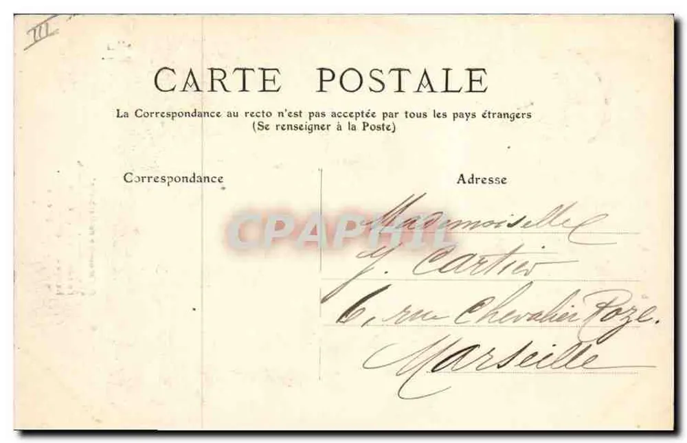 La Limousine — La Limousine au Barbichet — M.T. n°593 - Verso