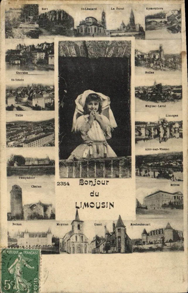 Olá do Limousin — 2354 — Editor não identificado - Frente
