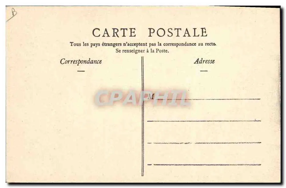 Moët & Chandon — Abfüllung — Phot. Em. Choque, Imp. Epernay (Réposé) - Rückseite