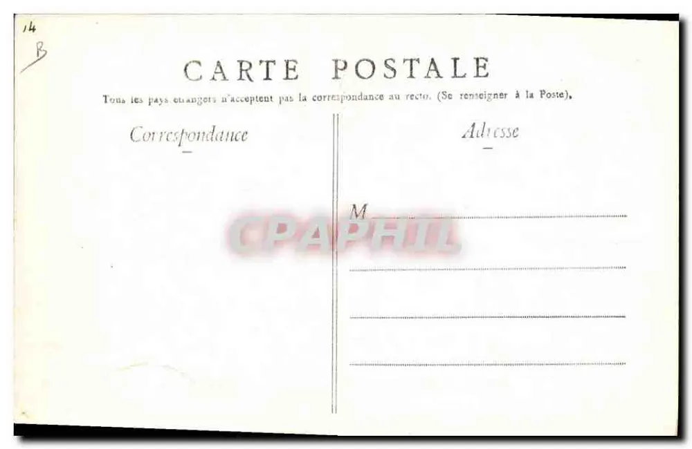 Champagne Montebello — Riddling — Phot. Ro. Shaqua, Imp. Sait, Lagny-sur-Marne - Rückseite