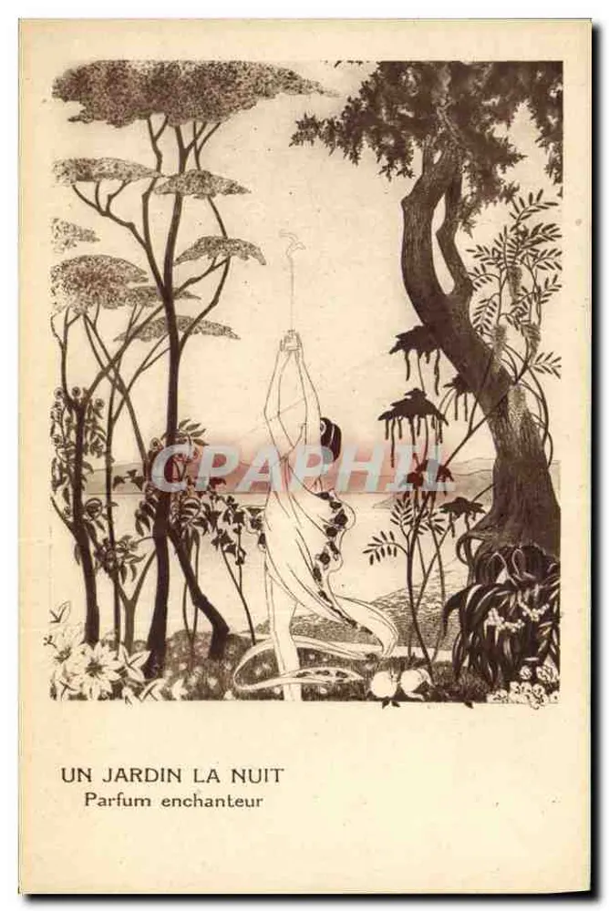 Ein Garten in der Nacht — Zauberhafter Duft — Imp. des Parfums Arys - Vorderseite