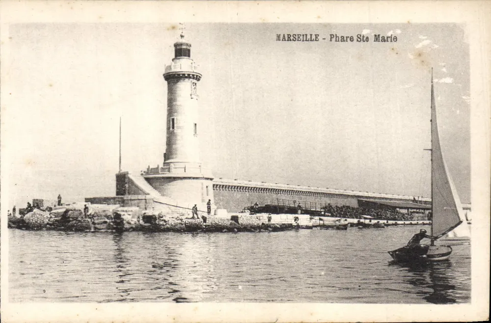 Marselha - Farol de Santa Maria — n° de série II - Frente