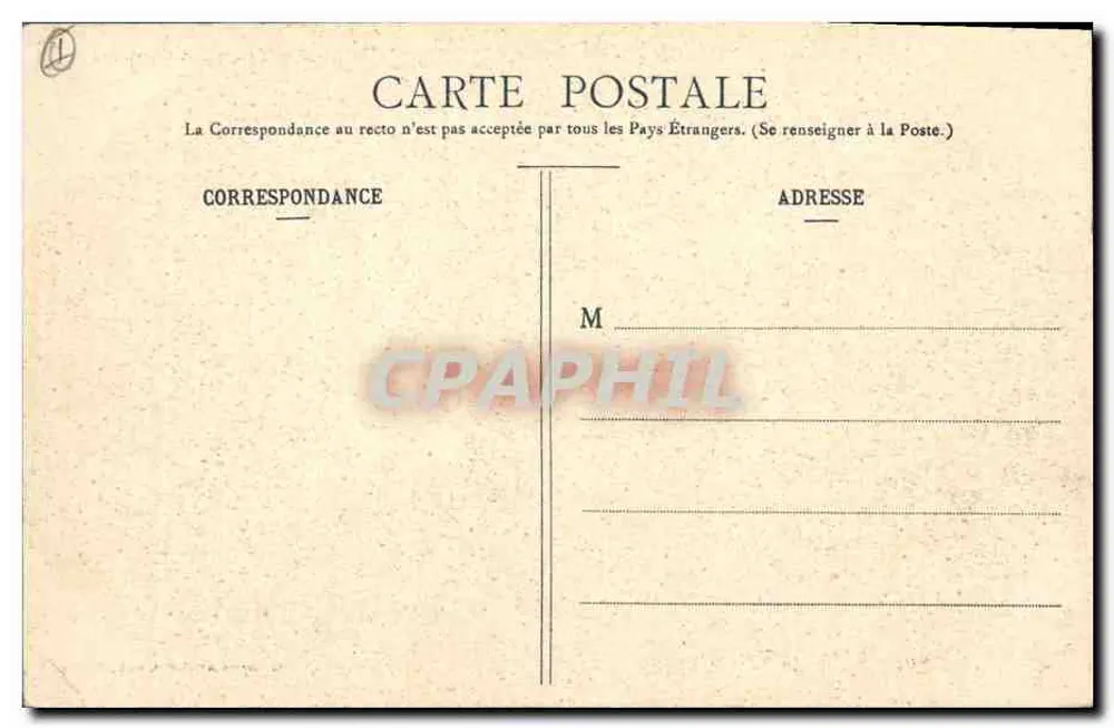 Le Pouliguen - Penchateau - La Tour Rochereau — Sammlung A. Thuret, Verlag Nantes - Rückseite