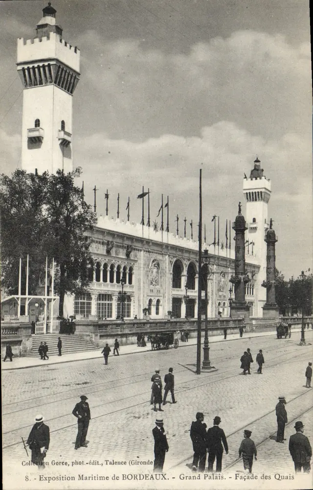 Maritime-Ausstellung von Bordeaux — Grand Palais — Fassade der Kai — Talence (Gironde) - Vorderseite