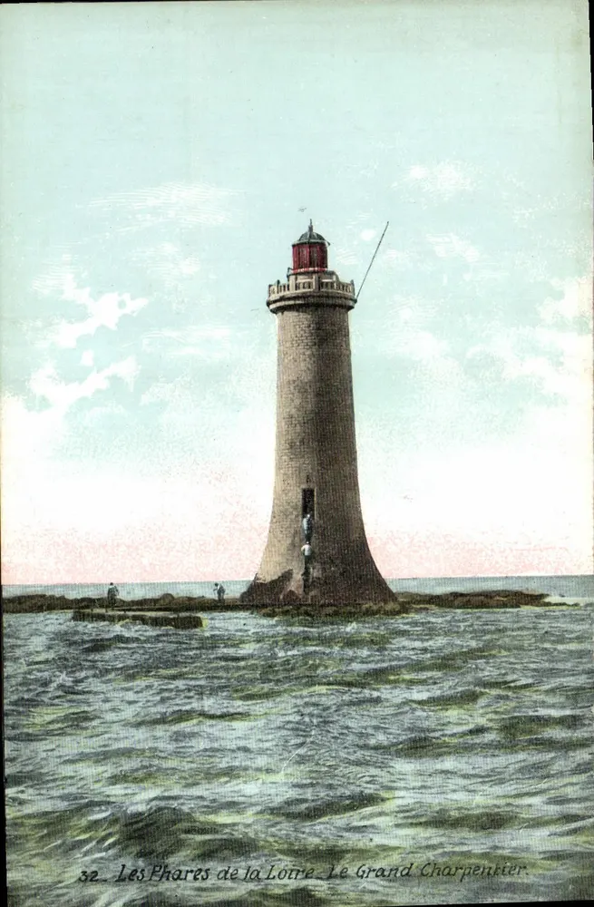 Le Grand Charpentier — Leuchtturm der Loire — Verlag: Sammlung Delaveau, Saint-Nazaire - Vorderseite