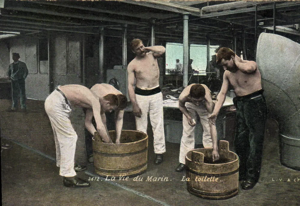Die Toilette — Das Leben des Seemanns — Nr. 2612 — L.V. & Cie - Vorderseite