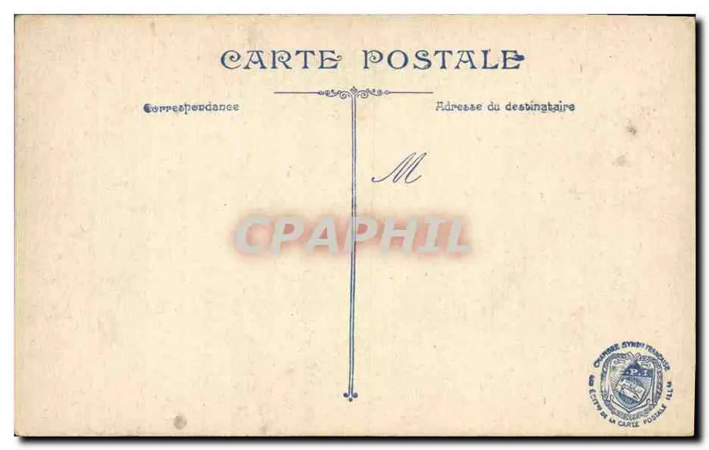Cavaleiro em armadura — entre bandeiras — editor L.V.C. n° A:2 - Verso