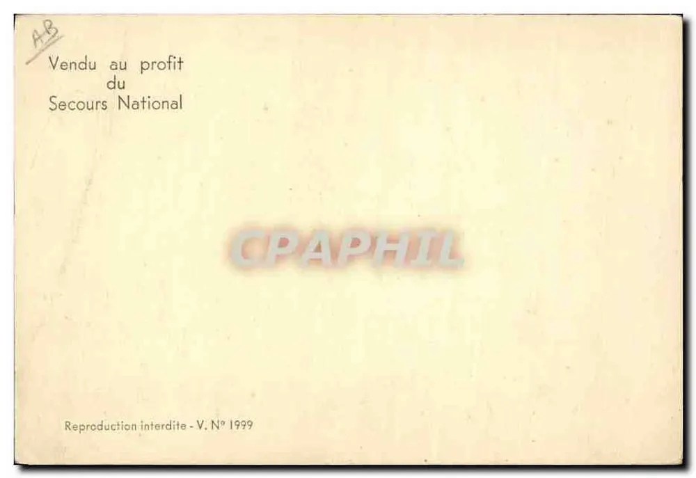 Philippe Pétain — citação — N°1999 - Verso