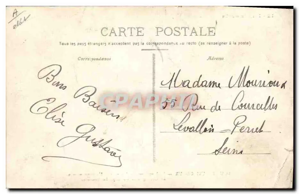 Lou Déboueirodour — No inverno, pertou, lou mandi. Um boun momin. A castanheira de lou toupi. Se débouérin — Editor não visível, número de série 12 - Verso