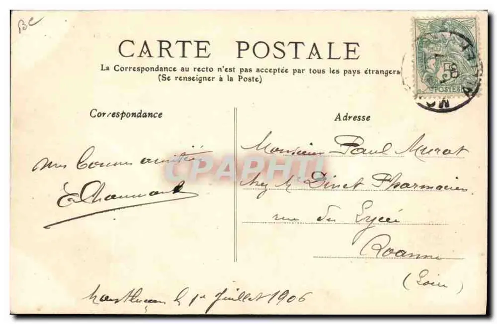 A Galinha — Nossas Campinas — editor N°2501 - Verso