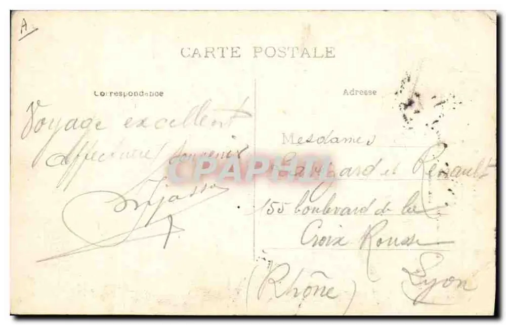 Chataigna do Limousi — Sylvère — editor não identificado, n° 588 - Verso