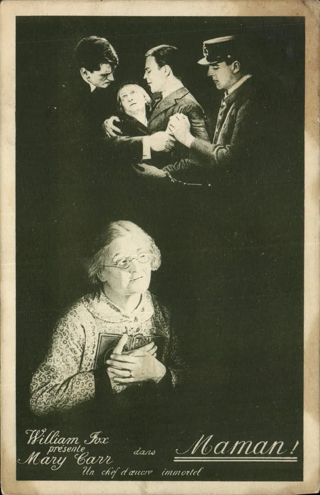 Mary Carr — Maman ! — William Fox - Vorderseite