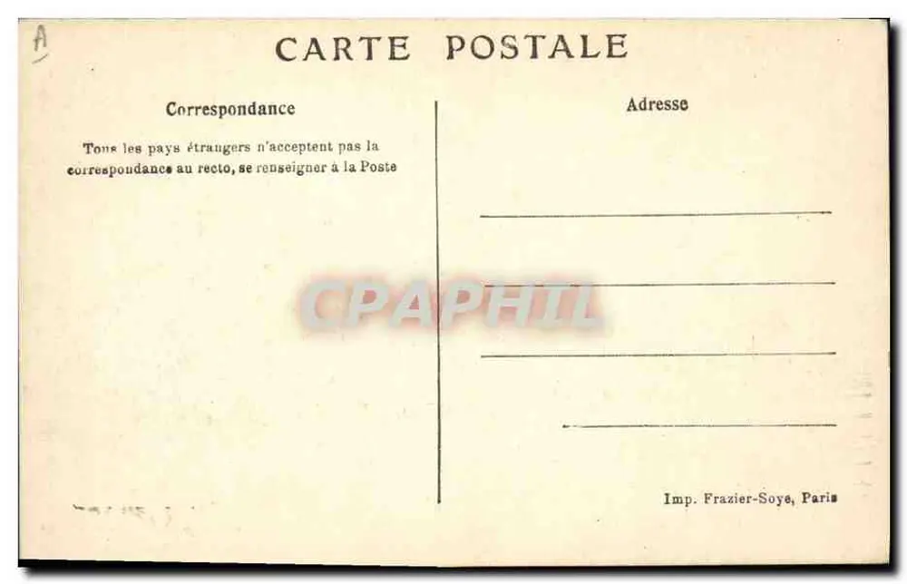 A Marinha Francesa — 1. Couraçados — Ligue Maritime Française - Verso