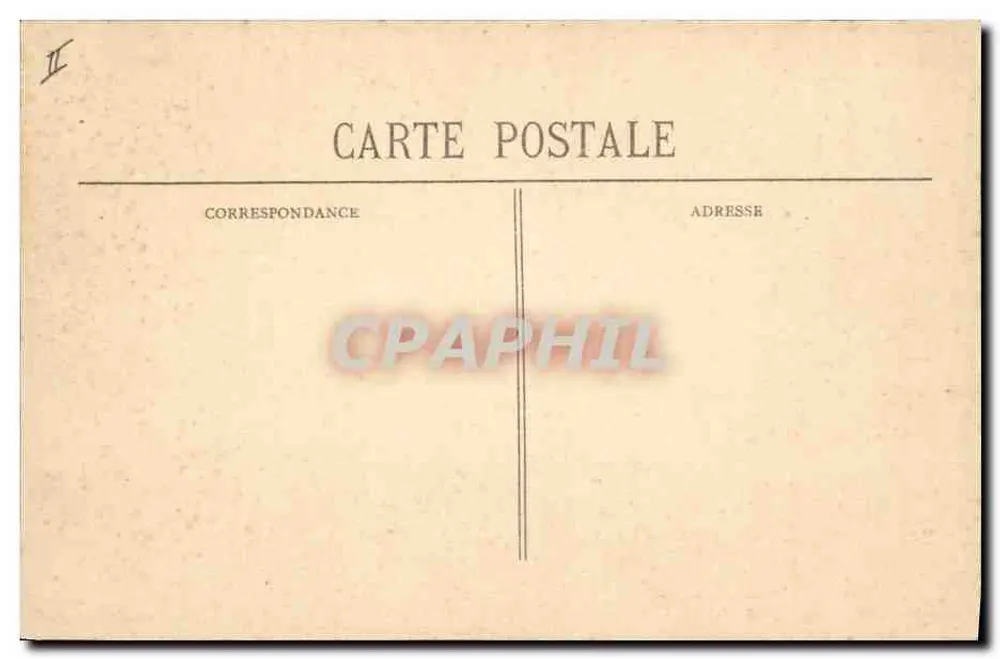 Cherbourg - A Pontão e a Baía — Coleção P. B. Cherbourg, n°47 - Verso