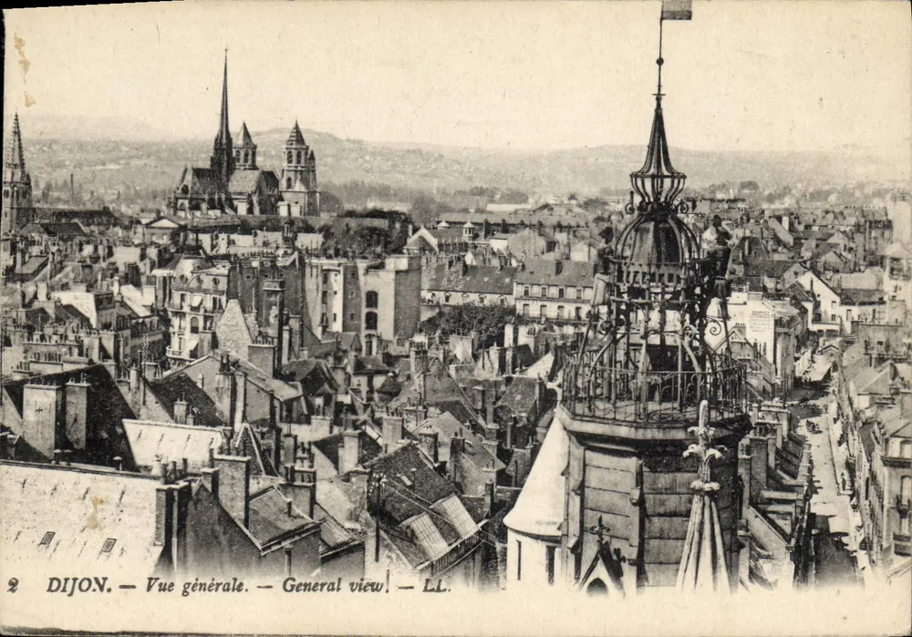 Dijon — Vista geral — LL. - Frente