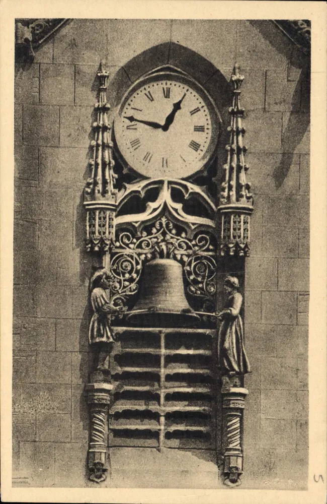 Der Jacquemard der Kirche Notre-Dame — Feurs (Loire) — Druckerei Combier, Mâcon - Vorderseite