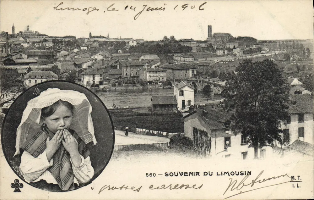 Lemnosa — Lembrete do Limousin — M.T. n°560 - Frente