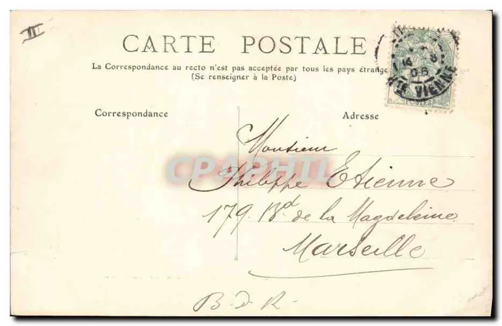 Lemnosa — Lembrete do Limousin — M.T. n°560 - Verso