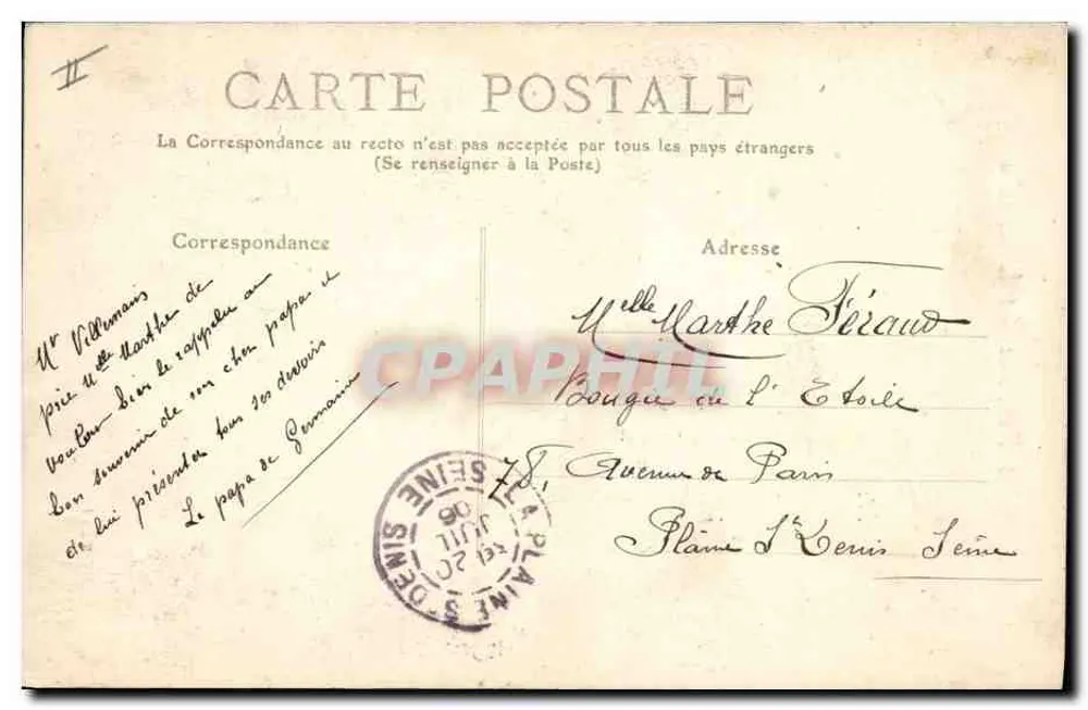 A Pequena Perrette do Limousin — P. d. F. — M. T. L. L. - Verso