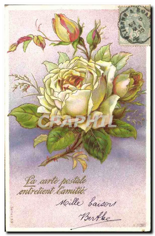 Rosas — Série 39 — Editor não identificado - Frente