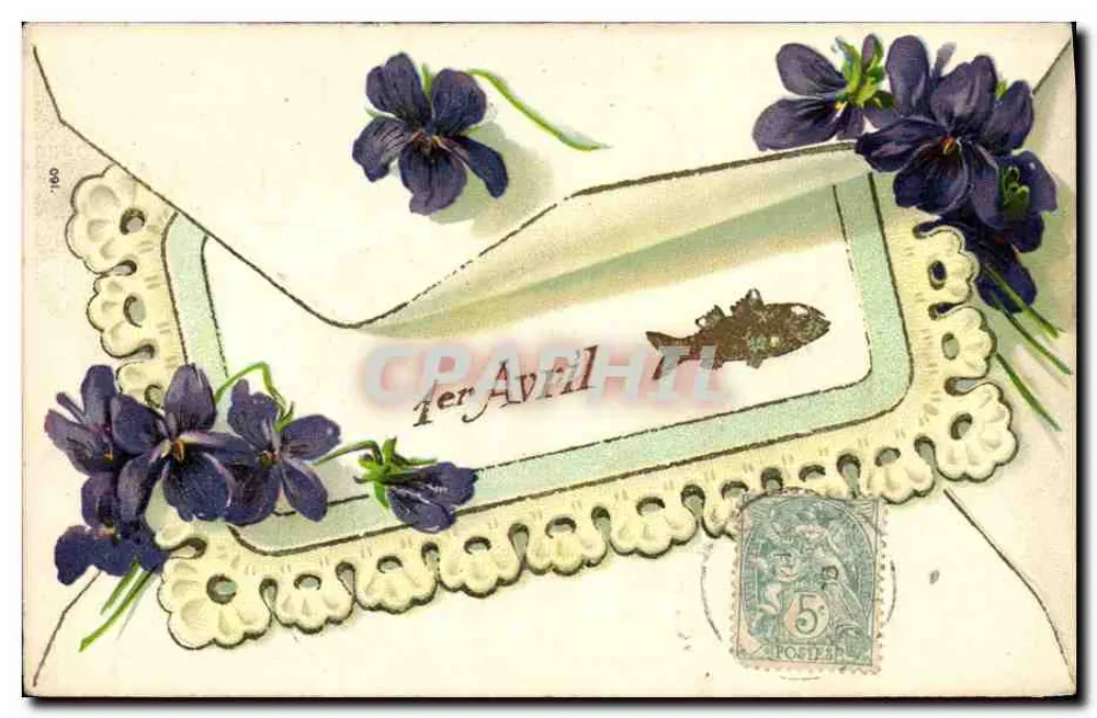 Violets — 1. April — unbekannter Verlag, Nr. 301 - Vorderseite