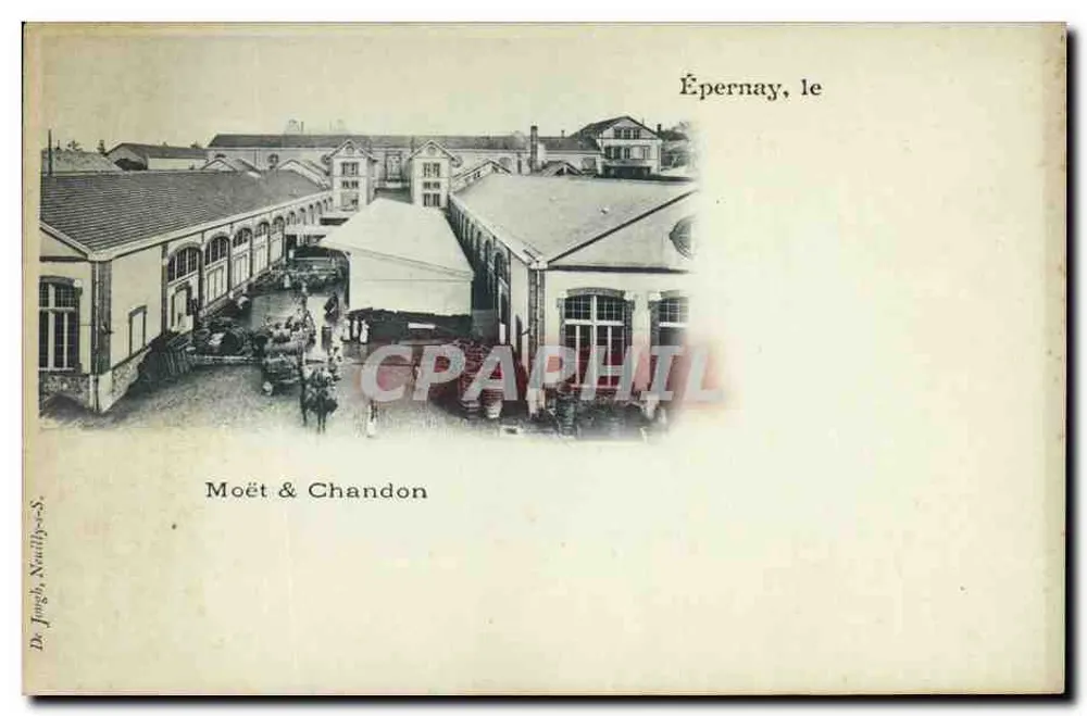 Épernay, il — Moët & Chandon — De Jongh, Naullly-S. - Recto
