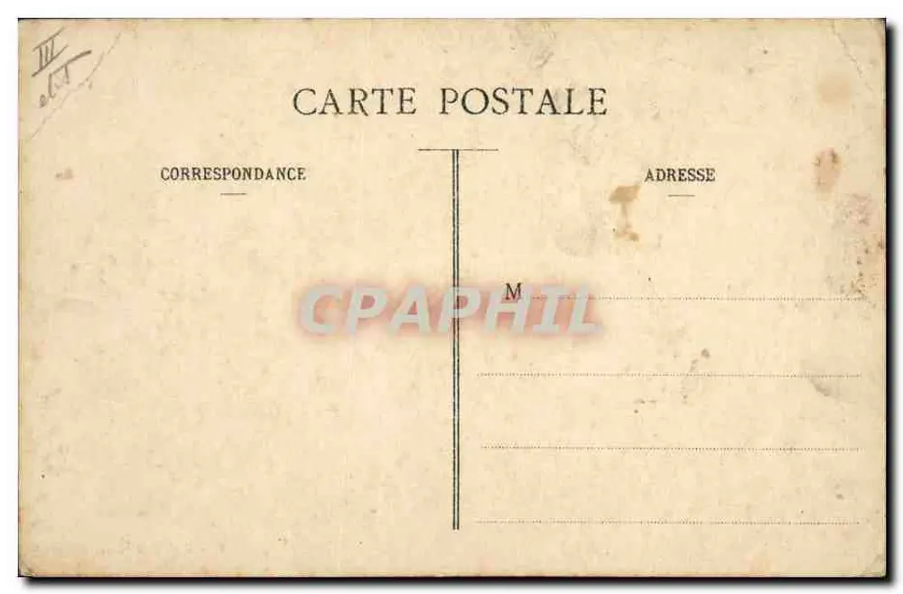 Kinder in Teufelsgewand - Garten-Szene - Verlag CHAMPAGNE MILLER-CARRE & Fils, n°6 - Rückseite