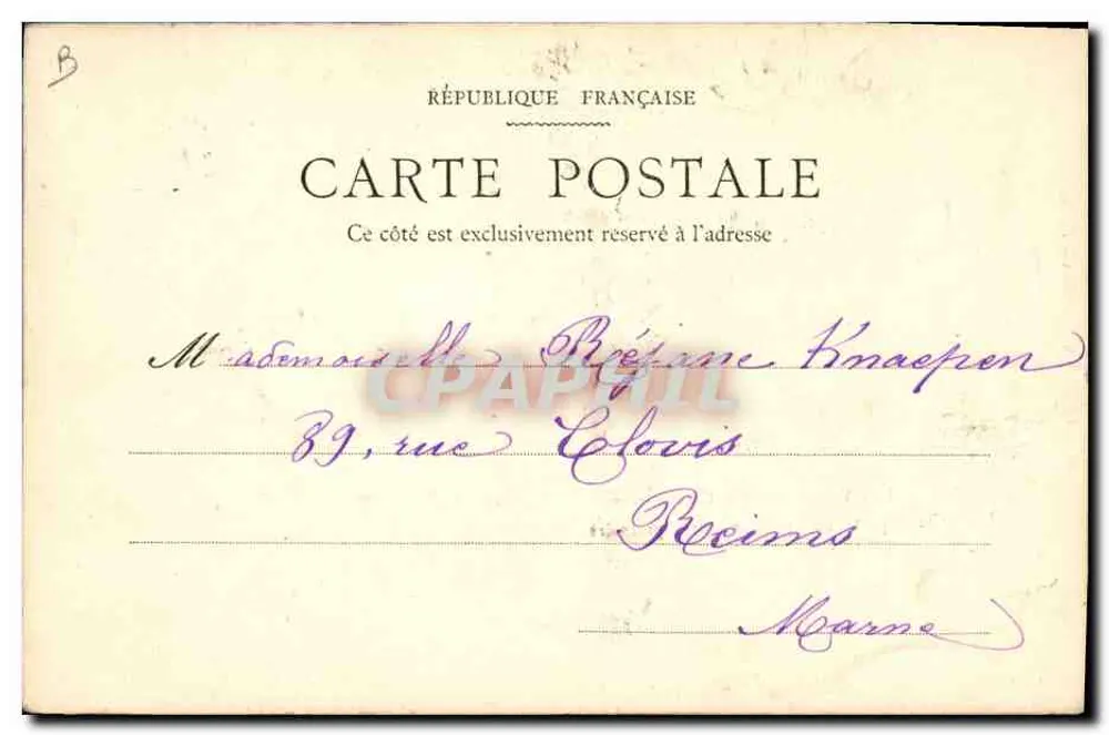 Die Weinlese in der Champagne — Transport von Körben zu den Presse — Phototyp Ponsin-Druart, Reims - Rückseite