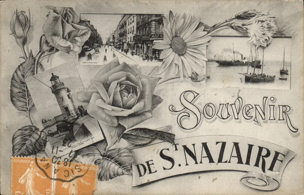 Lembrança de S. Nazaire — Arnaud et Nossis, Imp.-Édit. — N° 30 - Frente