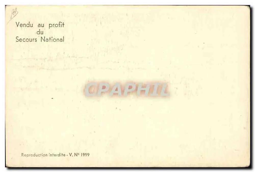 Philippe Pétain — Retrato militar — Junho 1940 - Verso