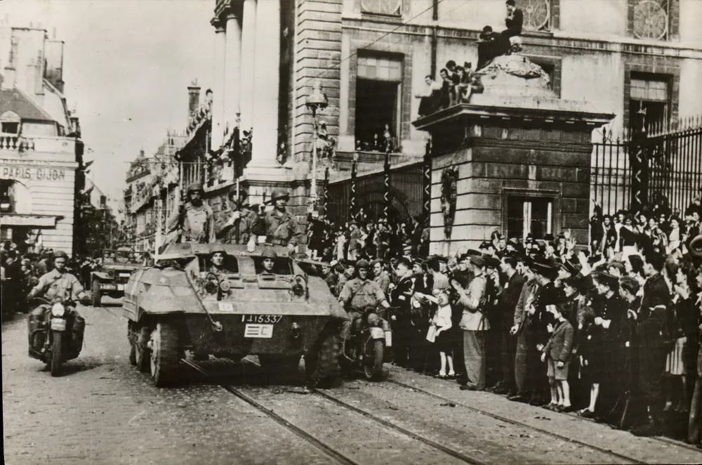 Befreiung von Dijon — Dijon nach Belfort - Vorderseite