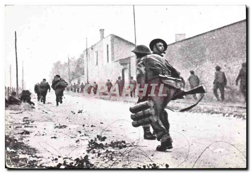 Angriff auf Oulstreham — 6. Juni 1944 — Edition der Vereinigung ehemaliger Fallschirmjäger und Kommandos F.F.L. - Vorderseite