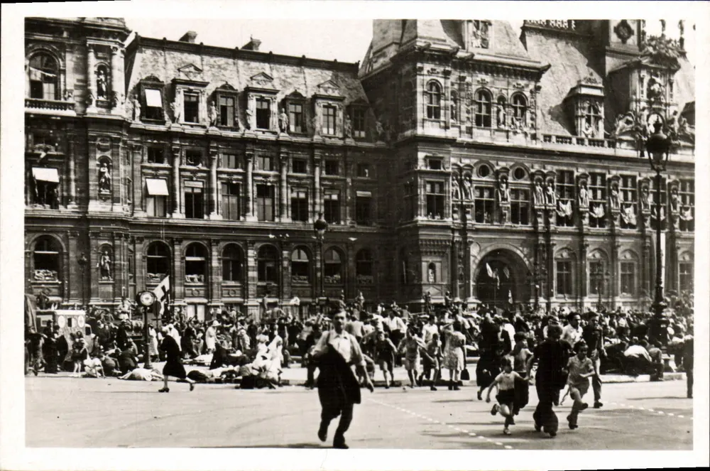 Schlacht am Rathaus — Befreiung von Paris — Editions S.T.L, Issy-Paris - Vorderseite