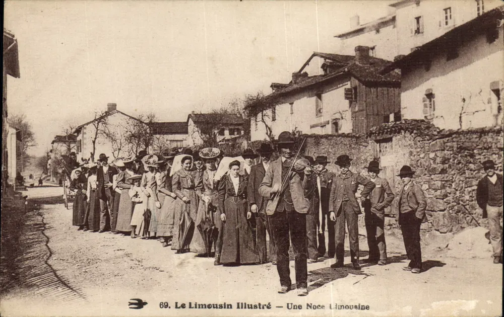 Een Limousin huwelijk — Het Illustraties van Limousin, n°69 - Voorkant