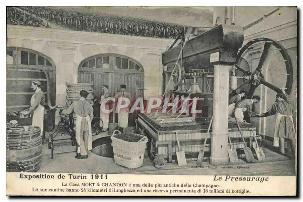 Druck — Ausstellung in Turin 1911 — Foto. Ch. - Druck. Ed. Epernay - Vorderseite