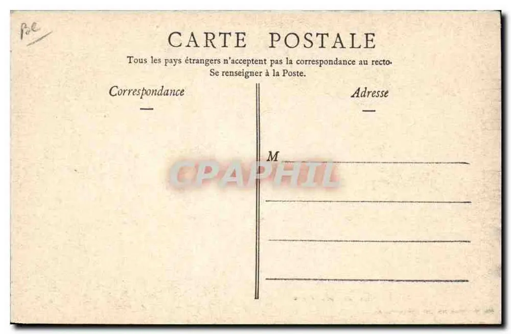 Fabricação dos Gorgonzolas — Moët & Chandon — Fot. Ém. Choque, Imp. Éditt. Épernay (Depositado) - Verso