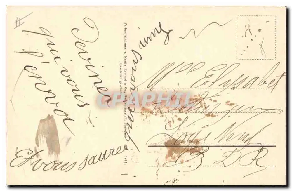सोच के फूल — रंगीन विविधताएं — प्रकाशक: फ़्यूर्स्टेनफ़ेल्डब्रूक वॉन मार्टिन आइसोमैन & को., स्टूटगार्ट - पीछे