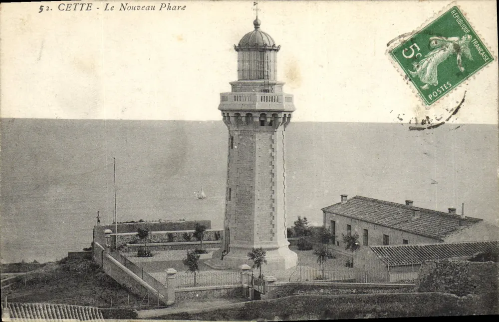 CETTE - O Novo Farol — editor Moulet e Roure, n°52 - Frente