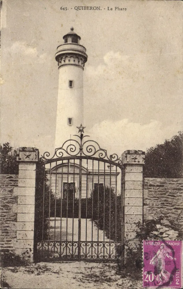 Quiberon - O Farol — Editor Laurent Néret, n° 645 - Frente