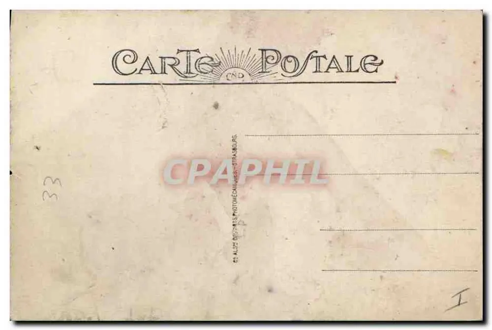 Le Moulleau - Côte d'Argent — Le Phare du Cap Ferret — éditeur CAP, n° 102 - Verso