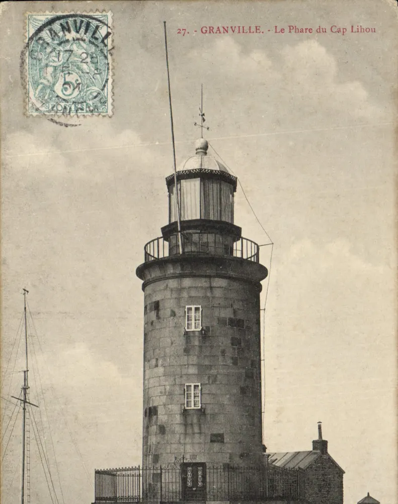 Granville — Farol do Cabo Lihou — Editor: Granville, n° 27 - Frente