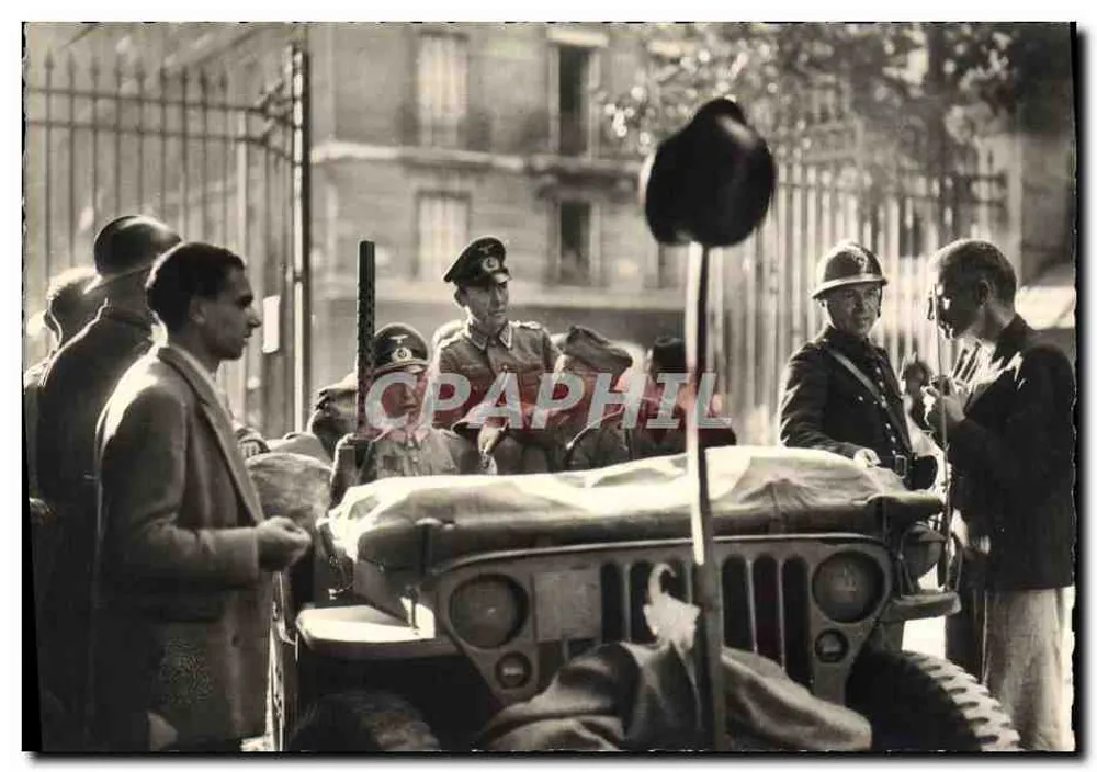 Eroberung von Paris — Befehl zur Kapitulation des Senats gebracht — Antike Ansichtskarte - Paris (44) - Vorderseite