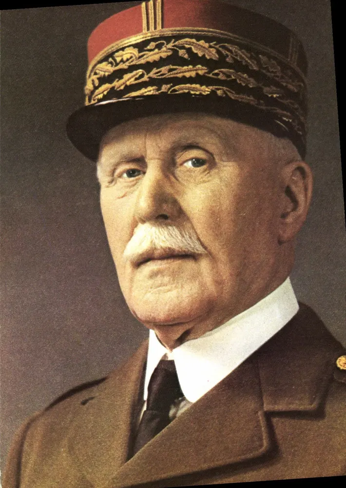Maréchal Pétain — Vencedor de Verdun — Edição francesa LECONTE - Frente