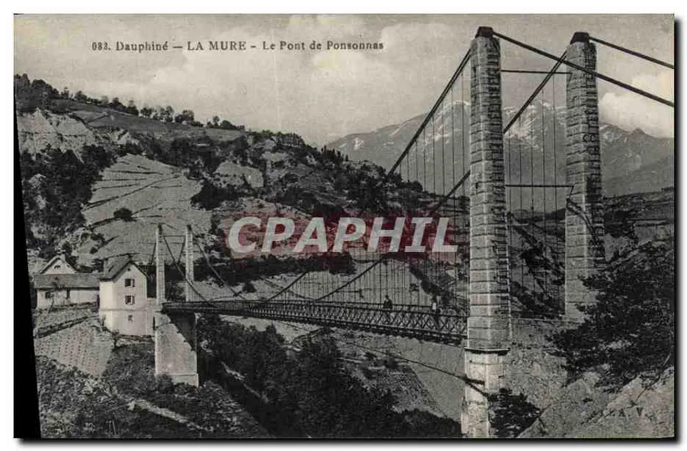Dauphiné — LA MURE — De Brug van Ponsonnas — n° 083 - Voorkant