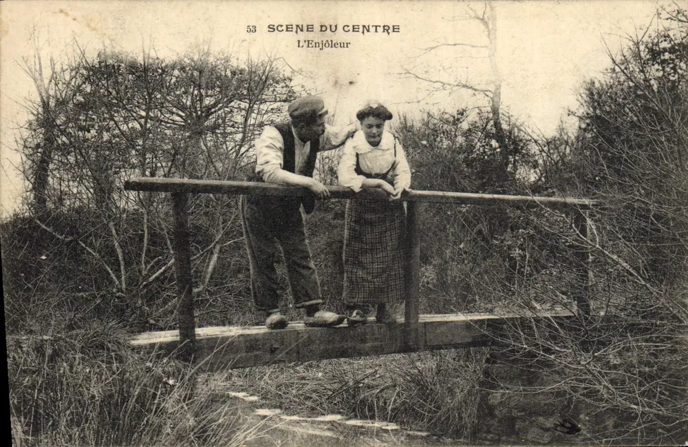 Scena z centrum — L'Enjôleur — nr 53 - Awers