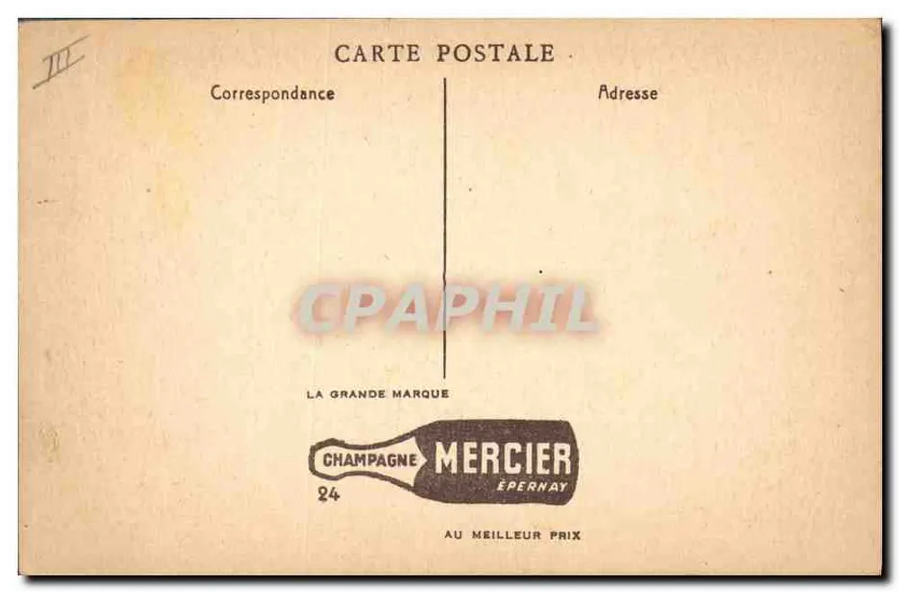 Champagne Mercier, Épernay — Eines der Gärkellereien — Verlag Mercier, n°24 - Rückseite