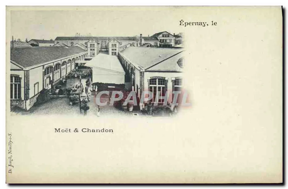 Épernay, o — Moët & Chandon — Dr. Joogh, Neuilly-s. - Frente